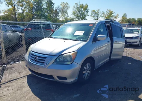2010 Honda Odyssey Ex из США, поврежденный, VIN 5FNRL3H52AB013223